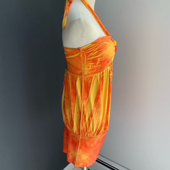 POLARIS Orange Print Swimsuit Coverup..NWT - Picture 4 of 9